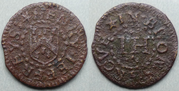 Bromsgrove, Henry Jeffreys farthing N5652 Bromsgrove, Henry Jeffreys farthing N5652